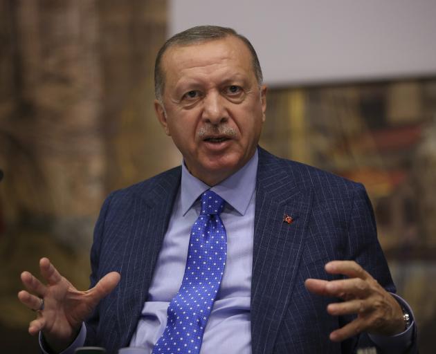 Turkish President Tayyip Erdogan. Photo: Murat Kula/Presidential Press Office via Reuters 