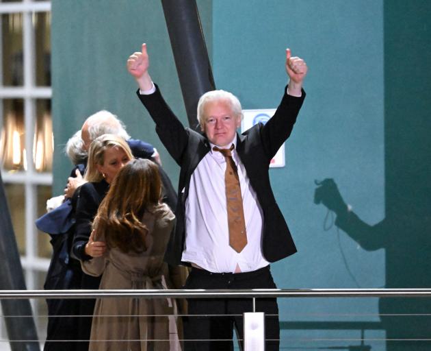 WikiLeaks founder Julian Assange returned to Australia on Wednesday. Photo: Reuters