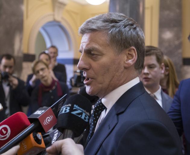Prime Minister Bill English speaks at Parliament yesterday. PHOTO: THE NEW ZEALAND HERALD
...