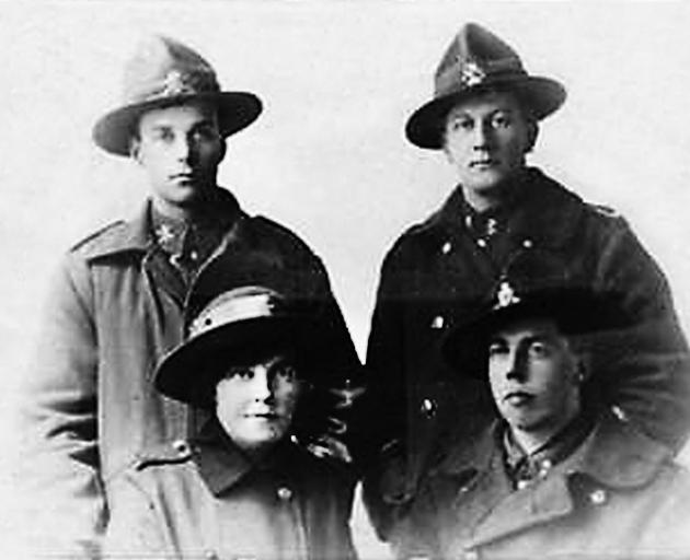 Four of the Rev Alexander Don's seven children served in World War 1. This photograph of them,...
