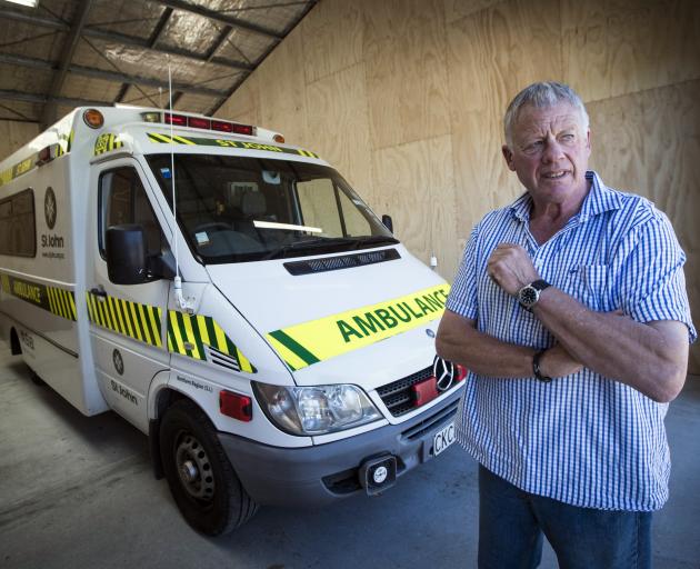 St John first responder and local businessman Blair Farmer has been campaigning for the Haast area to get cellphone reception. PHOTOS: THE NEW ZEALAND HERALD 