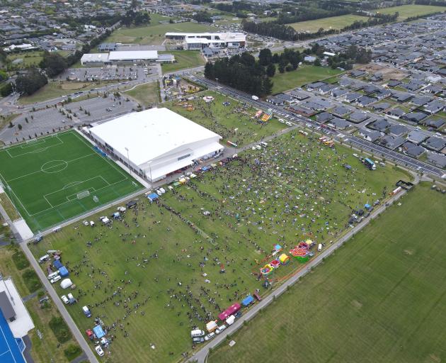 The Selwyn Fireworks Spectacular event at Foster park. Photo: Selwyn Fireworks Spectacular