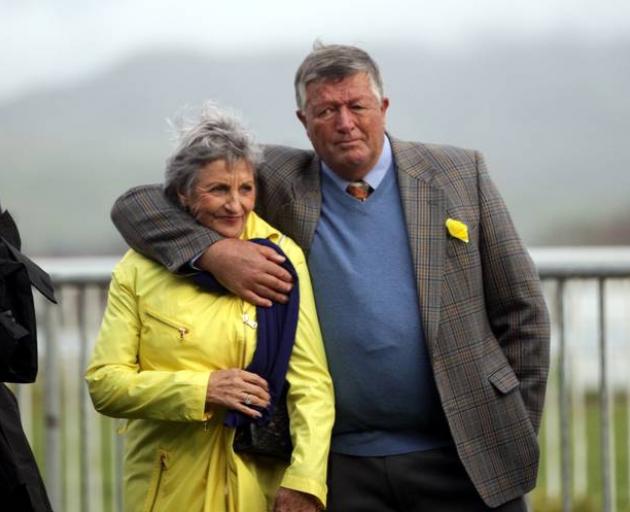 Waikato Stud owner Garry Chittick, pictured with wife Mary after a win in 2014, says his $5000...