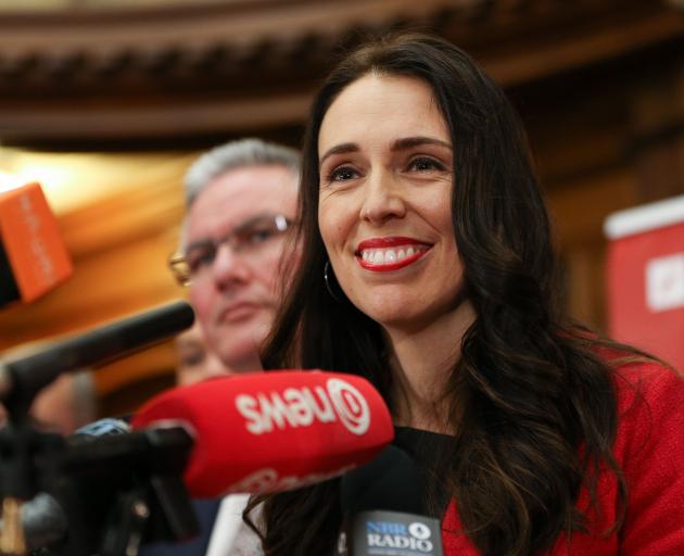 New Labour Party leader Jacinda Ardern and her deputy, Kelvin Davis. PHOTOS: GETTY IMAGES
