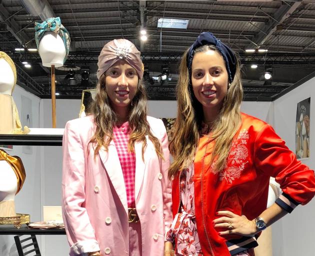 Allegra Tantalo (left) and Desideria Tantalo, the Italian twins who founded the luxury head...