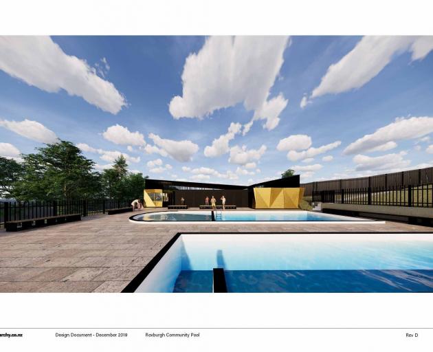Concept plans for the new pool. IMAGE: SUPPLIED