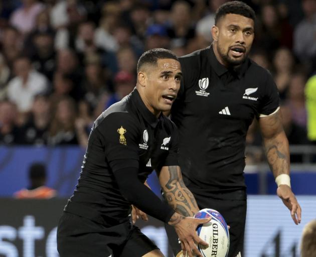 Aaron Smith and Ardie Savea were rested after the World Cup pool match against Italy. Photo:...