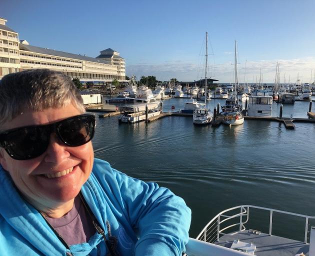 Abby Smith at the Marina in Cairns. PHOTO: ABBY SMITH