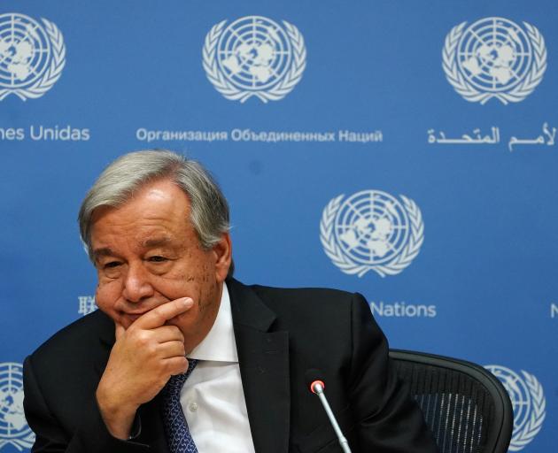 UN Secretary-General Antonio Guterres told leaders "not to come with fancy speeches, but with...