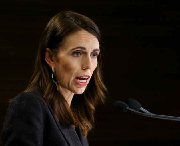 Jacinda Ardern says lockdown measures have made an impact in the fight against Covid-19. Photo:...