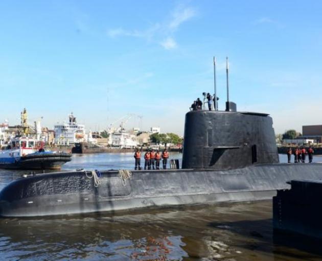 The sub only had a seven day supply of air when it went missing two weeks ago. Photo: Armada Argentina/Handout via Reuters