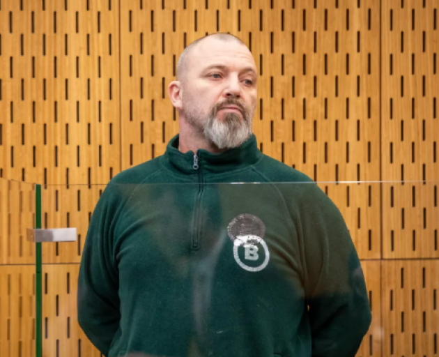 Philip Arps appearied in the Christchurch District Court in January last year. Photo: RNZ / Nate...