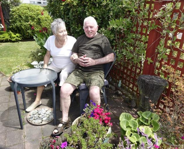 Christine and Trevor Sanderson. Photo: The Ashburton Courier