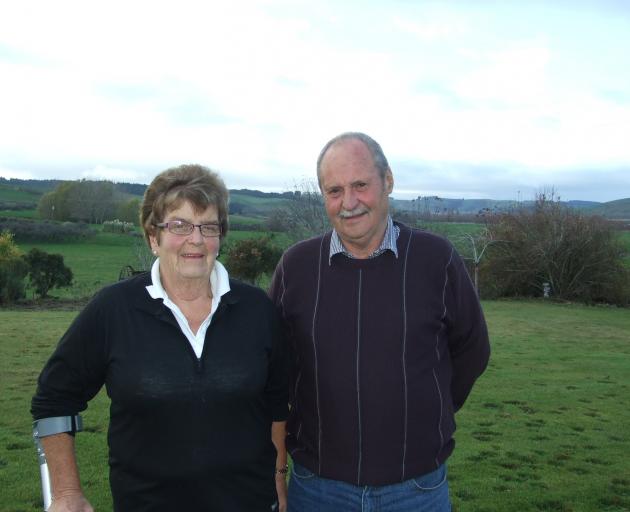 Annette Moore and John Moore. Photo: ODT files