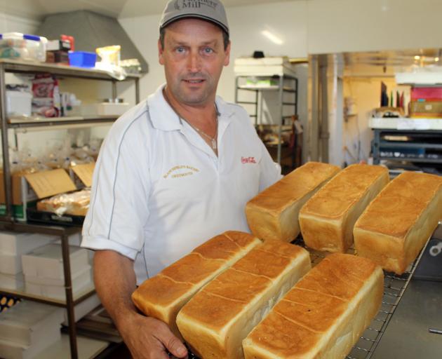 Baker Chris Blanchfield has increased bread production.PHOTO: PAUL MCBRIDE