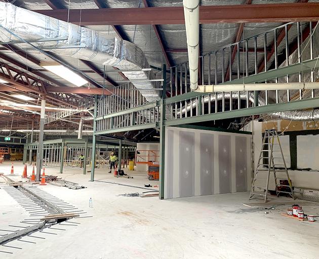 The three year expansion of Bush Inn Shopping Centre is nearing completion.