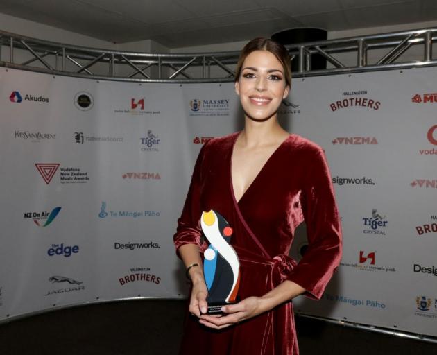 Brooke Ligertwood (nee Fraser) received the 2018 International Achievement award. Photo: Getty...