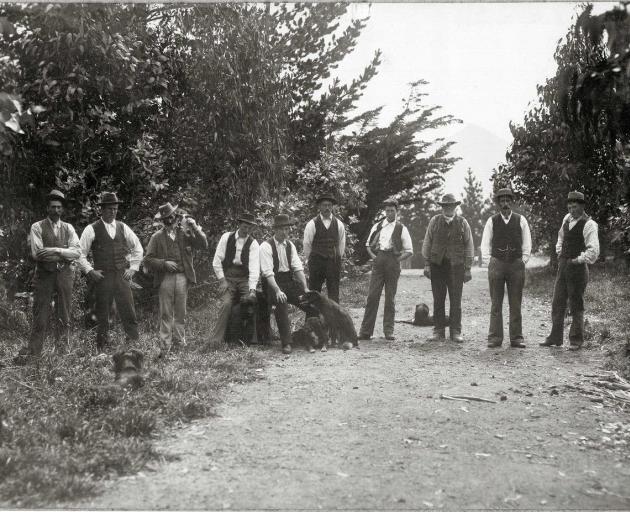 These late-19th-century Bushey Park workers likely include some who helped fight the plague of...