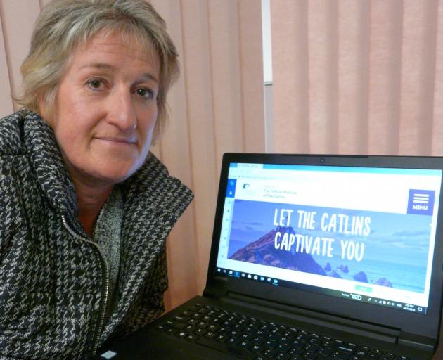 Catlins Coast Inc project coordinator Lisa Biginato. Photo: Richard Davison