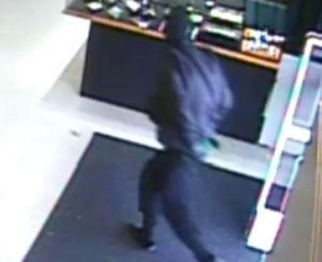 Masked offenders stole more than $40,000 in jewellery from the Pawn Shop on Blenheim Rd. Photo: CCTV