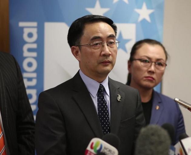 National Party list MP Dr Jian Yang. Photo: NZME