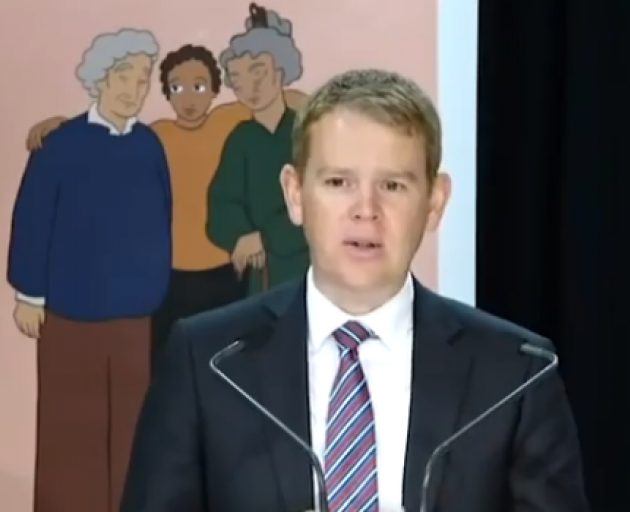 Chris Hipkins emphasised that the priority was for eligible people who had already booked in an...