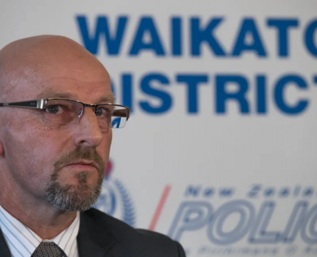 Detective Superintendent Chris Page. Photo: RNZ / Brad White