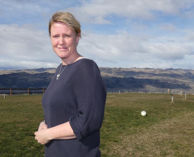 Katherine Andrew, of Cromwell, is looking to the future after the challenges of cancer.PHOTO:...