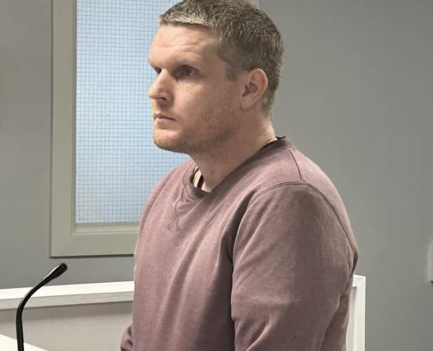 Nicolas Miller during his sentencing in the Nelson District Court on charges that came to light...