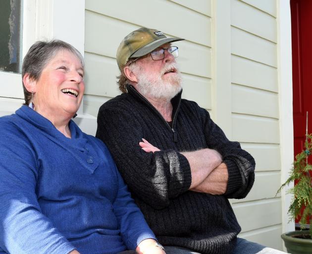 Maria Barta and Jim Hinkley.