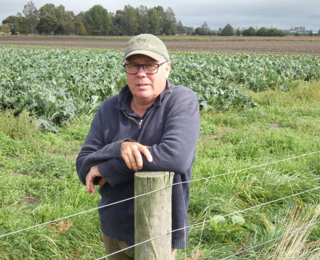 Harts Creek Farm co-owner Tim Chamberlain was horrified when a mate put up a "Don’t Panic, It’s...