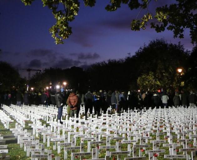 Anzac Day commemorations in Christchurch last year. Photo: RNZ