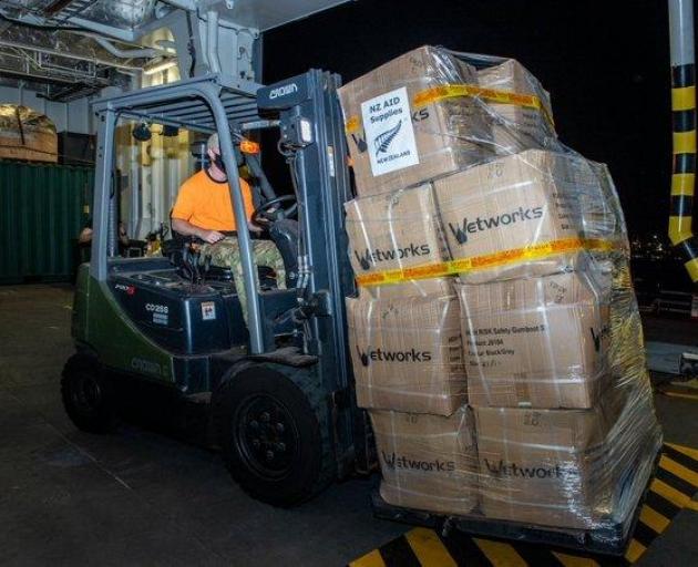 Recovery Aid For Tonga aims to fast track the container from Christchurch via Auckland to Nuku...