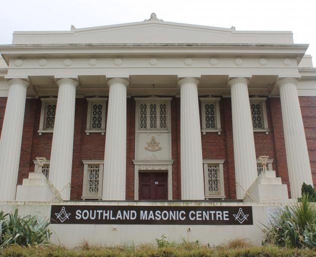 The Southland Masonic Centre. Photo: Southland Express 