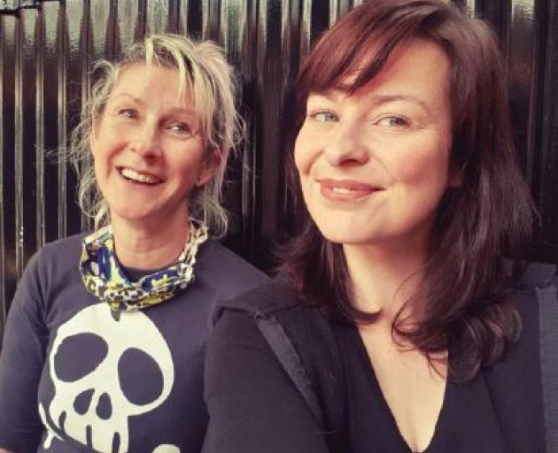 Lyttelton Arts Festival co-directors Skye Broberg (left) and Bonnie Judkins. Photo: Supplied