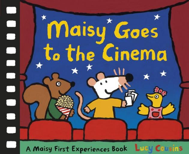 MAISY GOES TO THE CINEMA<br><b>Lucy Cousins</b><br><i>Walker Books</i>