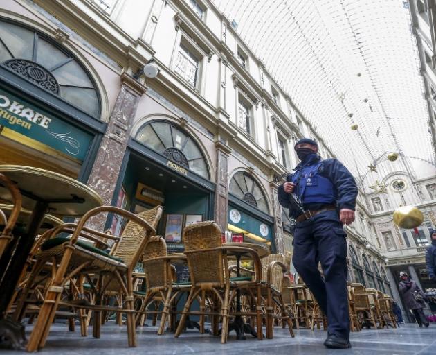 Security continues to be tight in Brussels. Photo: Reuters