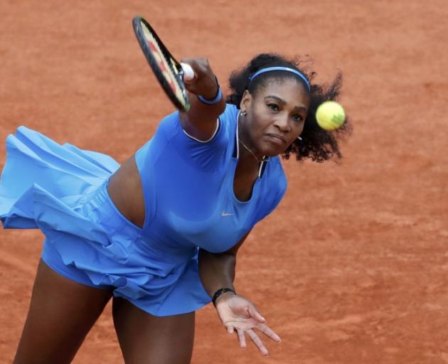 Serena Williams sent France's Kristina Mladenovic packing. Photo: Reuters 