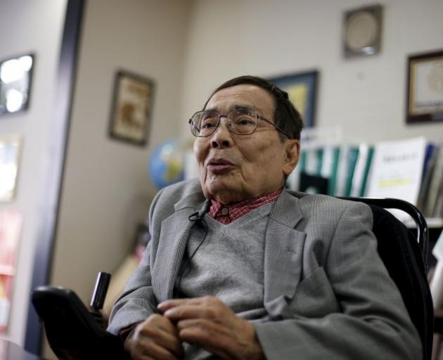 Wheelchair bound Shoji Nakanishi, from the Human Care Association, fears the push for legislation  could be a first step toward legalising euthanasia. Photo: Reuters