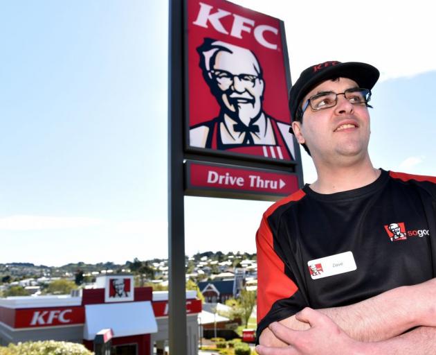 Fast-food worker David Cannon has experienced the pitfalls of casual work. PHOTO: PETER MCINTOSH