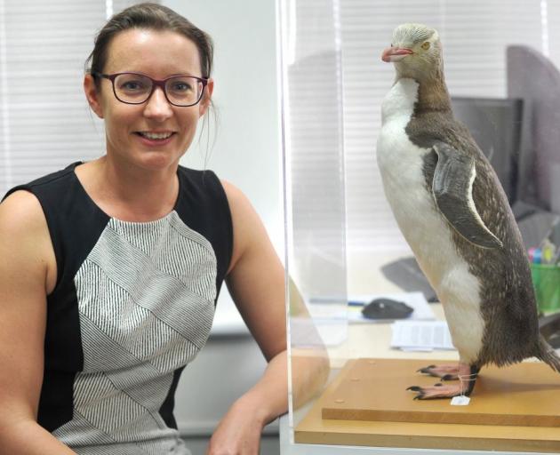 Trudi Webster is enthusiastic about changing the plight of the marine bird, Megadyptes antipodes. PHOTO: CHRISTINE O'CONNOR