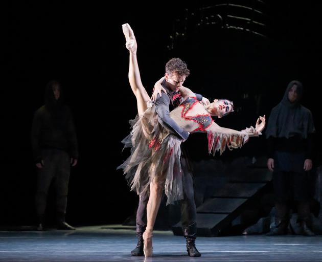 Ana Gallardo Lobaina as The Firebird and Joshua Guillemot-Rodgerson as Arrow. Photo: 	Stephen A...