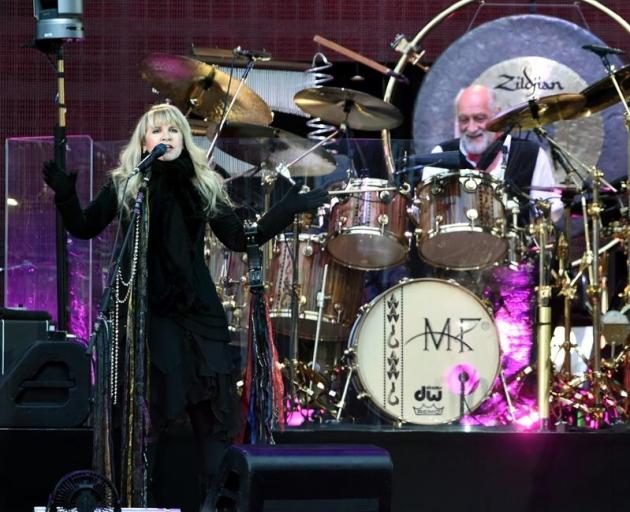 Fleetwood Mac in concert at Dunedin's Forsyth Barr Stadium in November 2015. Photo: Gregor...