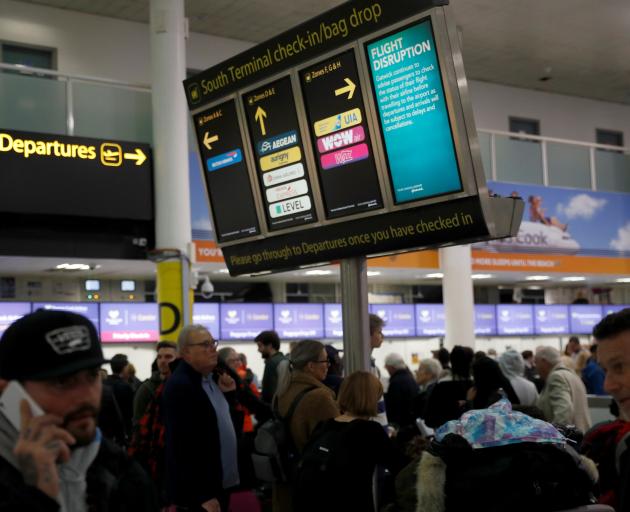 Britain's second-largest airport was back in operation on Saturday dealing with big backlogs....