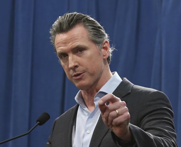 California Governor Gavin Newsom: "The intentional killing of another person is wrong". Photo: AP
