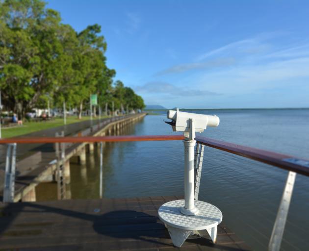 Street binoculars on Cairns esplanade. PHOTO: GETTY IMAGES