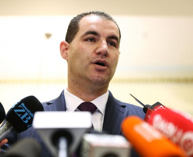 Jami-Lee Ross says he's quitting the National Party and to run as an independent MP. Photo: Getty...