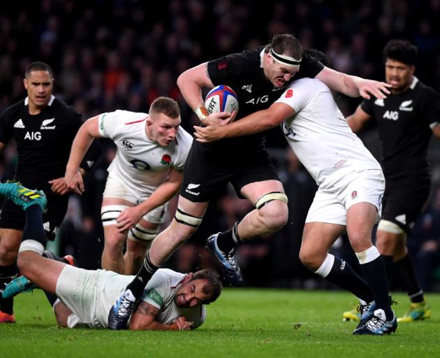 Brodie Retallick was again relentless on the field. Photo: Getty Images 