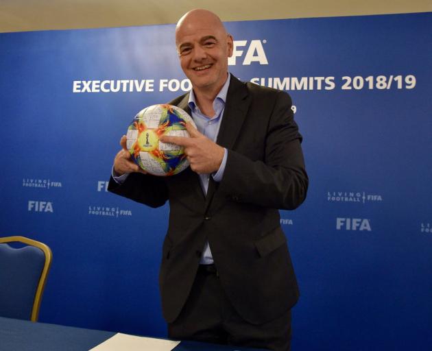 Gianni Infantino  was elected head of Fifa in February 2016. Photo: Getty Images 