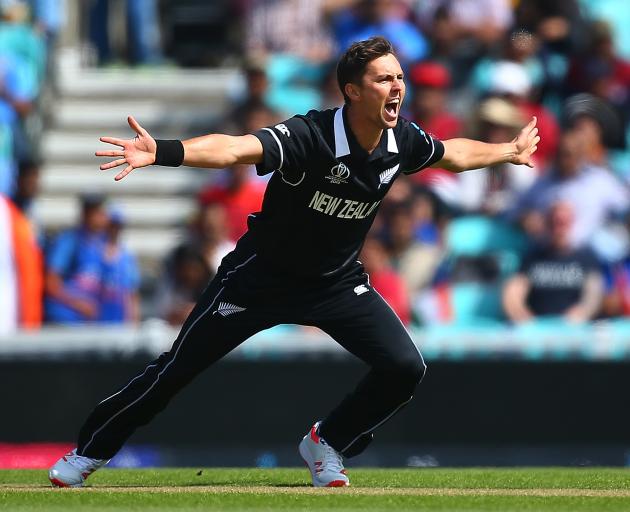 Trent Boult ripped the top off the Indian batting line-up, showing good form before the World Cup...